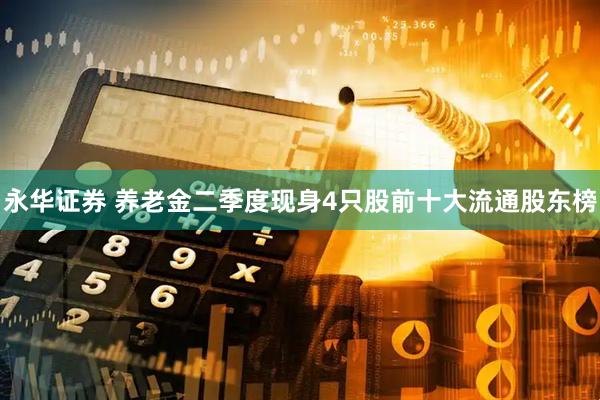 永华证券 养老金二季度现身4只股前十大流通股东榜