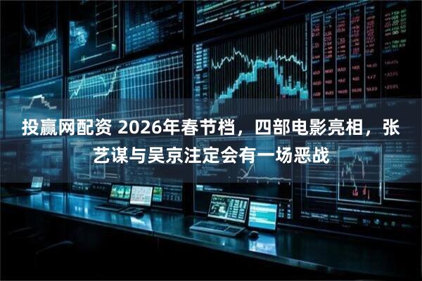 投赢网配资 2026年春节档，四部电影亮相，张艺谋与吴京注定会有一场恶战